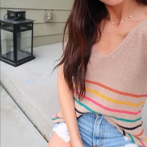 Knit tank